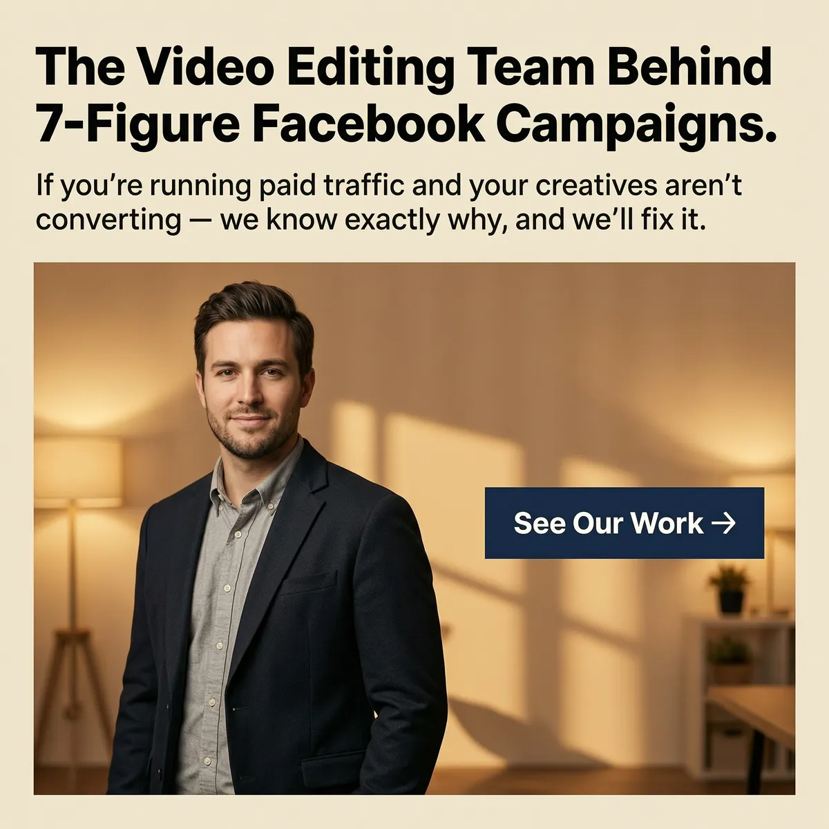 The Video Editing Team Behind 7-Figure Facebook Campaigns. — KillerCreatives Facebook & TikTok video ad creative #2